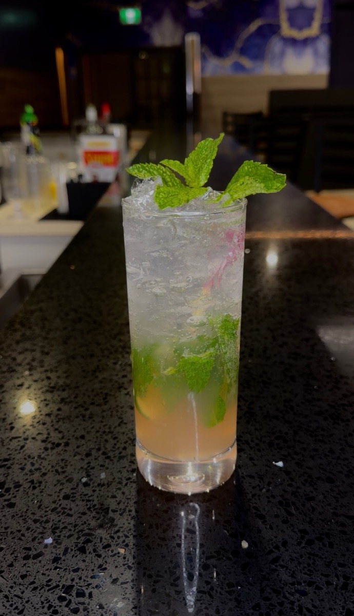 Caribbean fusion plates and cocktails