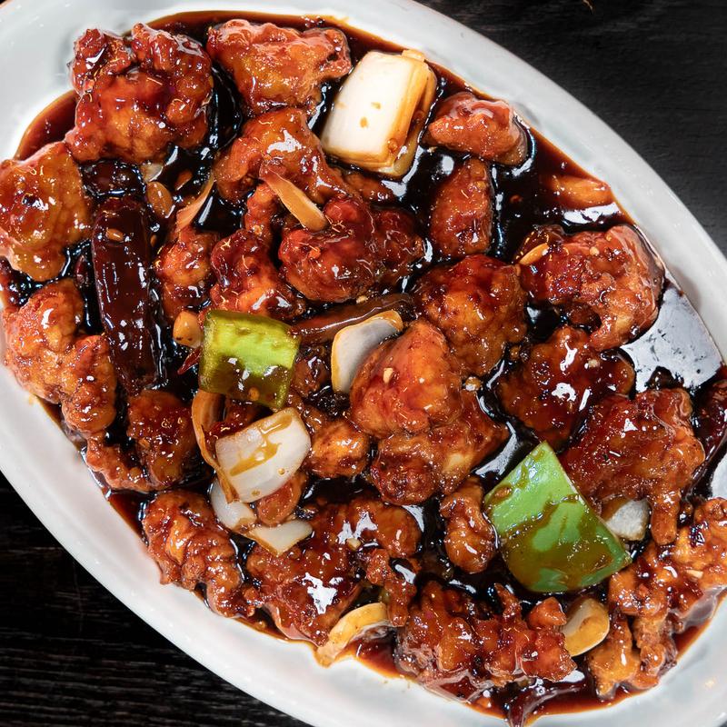 Fried rice special at Mystic Caribbean Resto and Bar